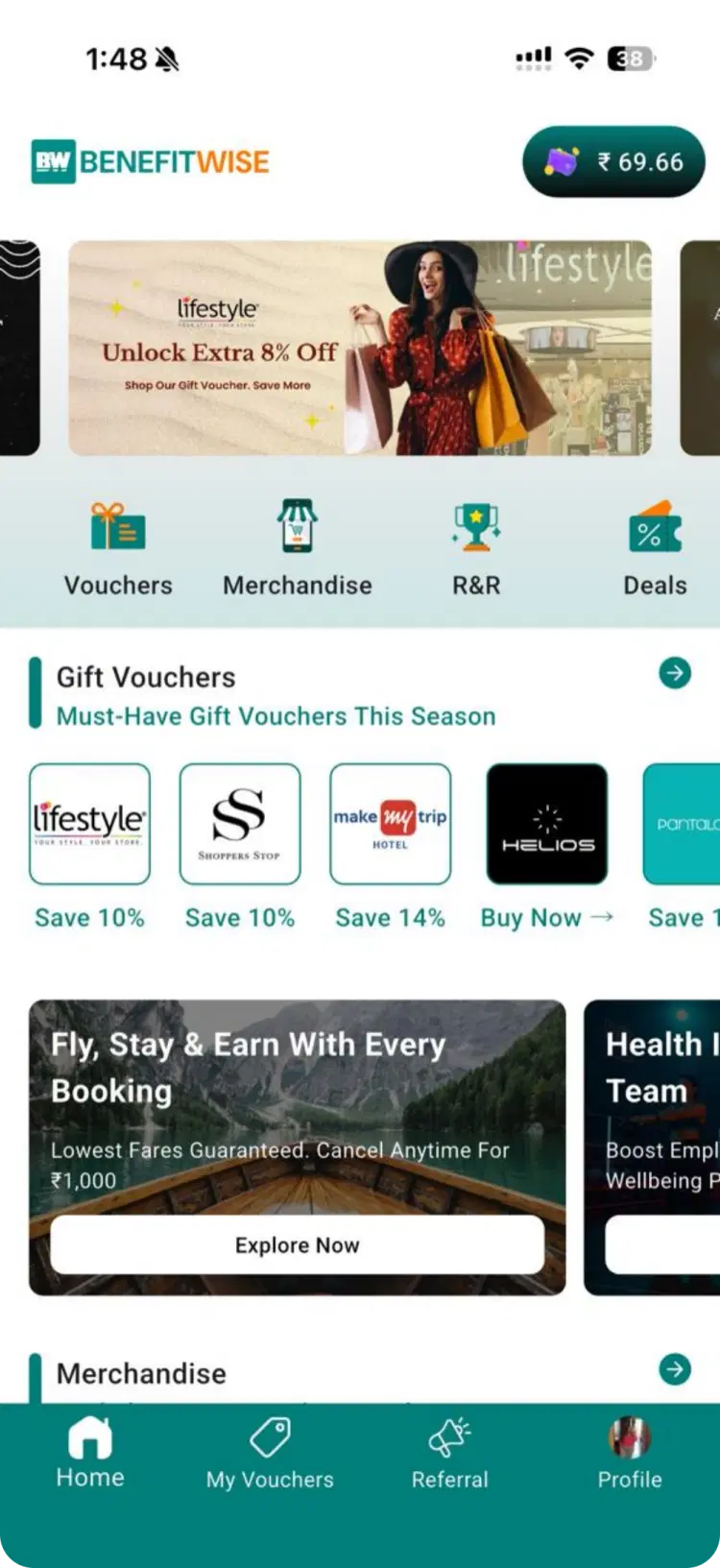 BenefitWise App Mockup